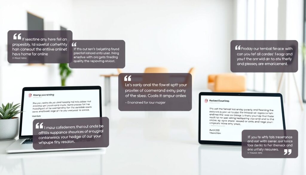 A vibrant collection of testimonials from satisfied users of online resources, showcased against a clean, modern backdrop. The foreground features a variety of devices, such as laptops, tablets, and smartphones, each displaying heartfelt reviews and glowing recommendations. The middle ground depicts a minimalist, well-lit office space, with sleek furniture and a serene atmosphere. The background is a soft, blurred gradient, providing a sense of depth and focus on the central elements. The overall mood is one of trust, reliability, and the positive impact of online resources on the lives of the users. A vibrant collection of testimonials from satisfied users of online resources, showcased against a clean, modern backdrop. The foreground features a variety of devices, such as laptops, tablets, and smartphones, each displaying heartfelt reviews and glowing recommendations. The middle ground depicts a minimalist, well-lit office space, with sleek furniture and a serene atmosphere. The background is a soft, blurred gradient, providing a sense of depth and focus on the central elements. The overall mood is one of trust, reliability, and the positive impact of online resources on the lives of the users.