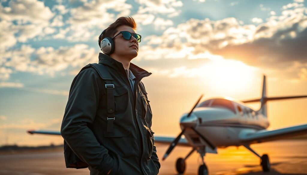 first solo flight story